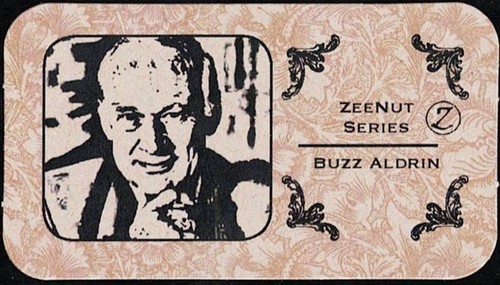 Buzz aldrin 2011 carta - carta, serie