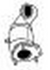 150 cv Catalizzatore per Saab 9-5 SW YS3E 1.9 TiD 1910 cc 110 KW 150 CV