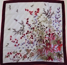 Foulard 100% Pure Silk Vintage