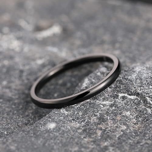 Anello fascia tungsteno - anello,