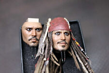 Modellino scultura testa Capitano Jack Sparrow scala 1/6 HOT TOYS HT DX06