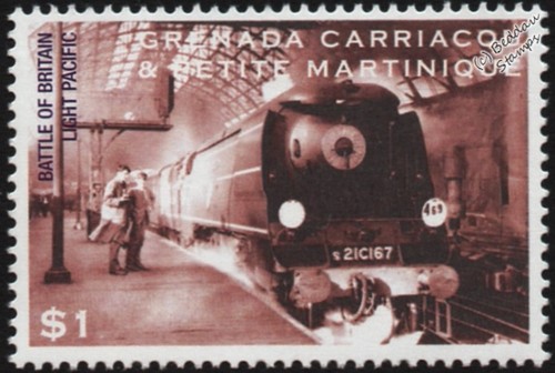 Timbro locomotiva treno - , a