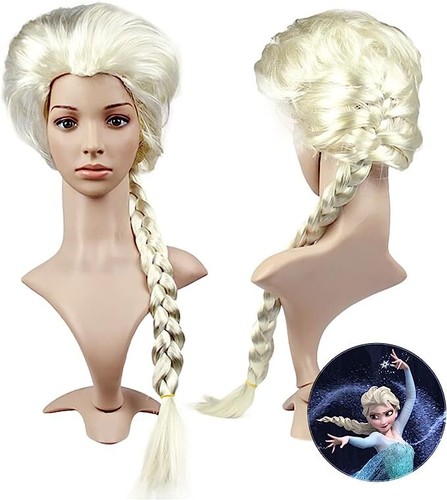 Parrucca elsa frozen donna - parrucca,