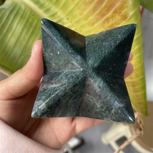 9lb rare moss agate - 0.9lb,