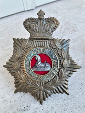 Gloucestershire Regiment  1881 Pattern Helmet Plate - Victorian