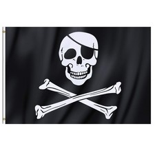 Grande bandiera dei pirati