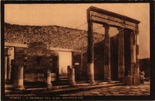 Old postcard AK POMPEI I