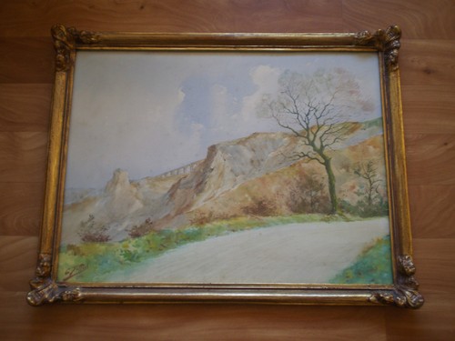 Disegno acquerello antica - disegno,