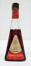 Miniature Licor Crema Cacao CAPITAN DE CASTILLA  Industria Argentina 