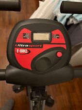 Ultrasport F-Bike, Cyclette da Allenamento, Home Trainer, Bici da Fitness Pieghe