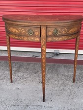 Antico tavolo da gioco console