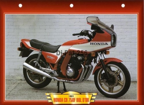 Fiche moto honda 750 f - :, cb