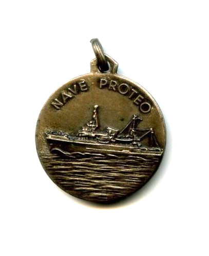 Medaglia nave proteo - in,