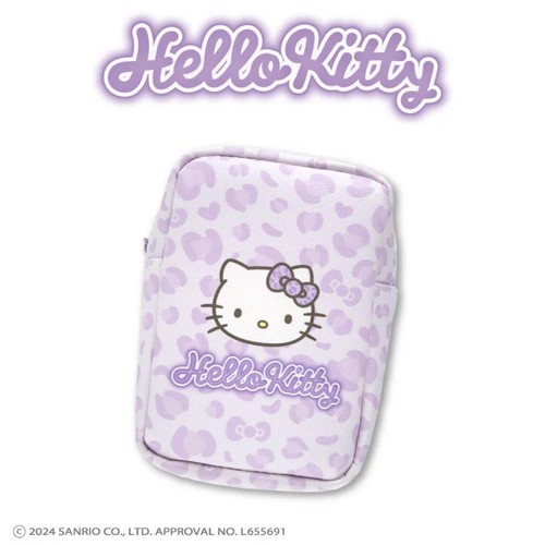 Hello kitty purple leopard lip - hello,