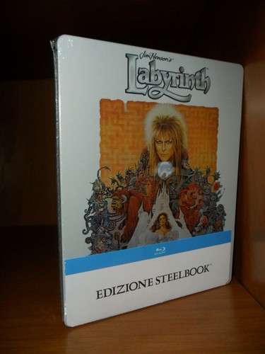 Labyrinth blu ray steelbook - labyrinth, blu-ray