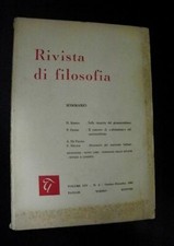 RIVISTA DI FILOSOFIA n. 4-1963