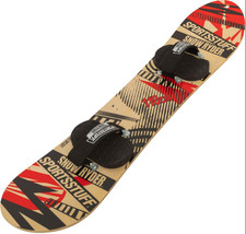 Snowboard/Slitta in Legno Nuovo - Bambini Principianti Sport Invernali 90-130cm