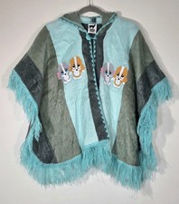 PONCHO CON CAPPUCCIO VINTAGE