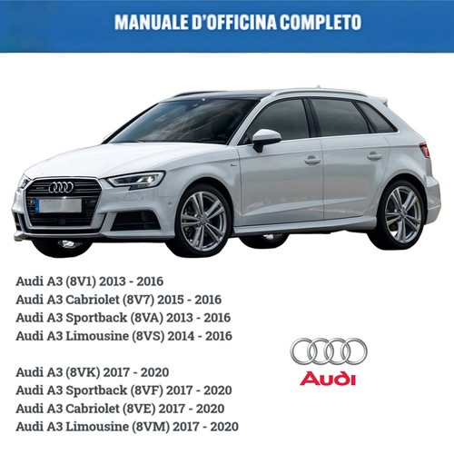 Manuale officina audi 2013 - officina,
