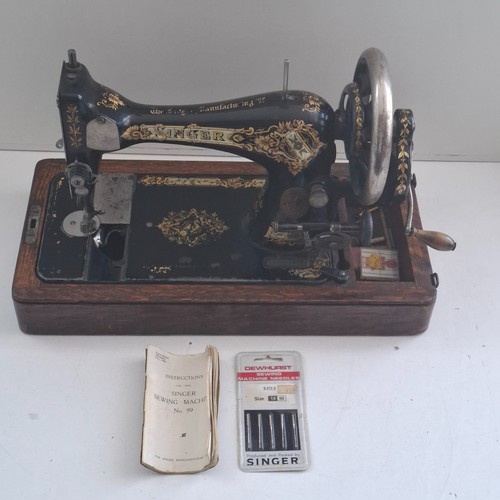 Singer sewing machine - singer, hand