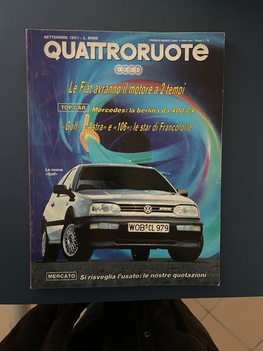Rivista quattroruote settembre - rivista,