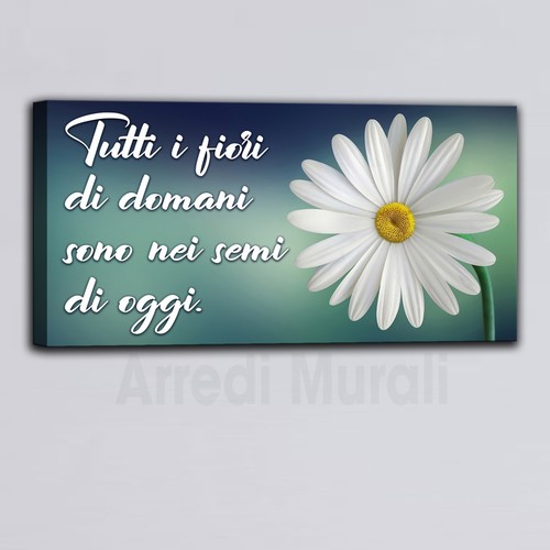 Quadro moderno con frase - quadro, e