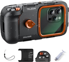 Immersione Custodia Impermeabile Subacquea per Telefoni, Fotografia Subacquea Un