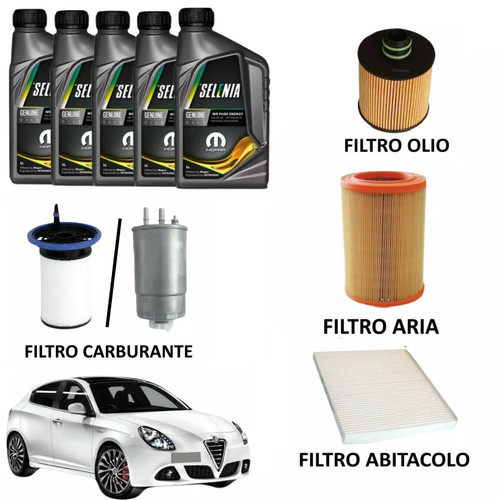 Kit tagliando alfa giulietta - tagliando,
