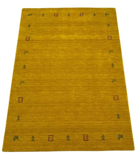 Tappeto gabbeh oro - oro, 100%