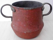 ANTICA PENTOLA  IN RAME ANTICO