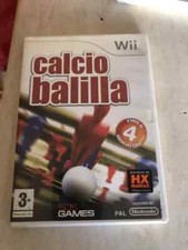 CALCIO BALILLA NINTENDO WII USATO GIOCO ITA COPERTINA ITA NO LIBRETTO