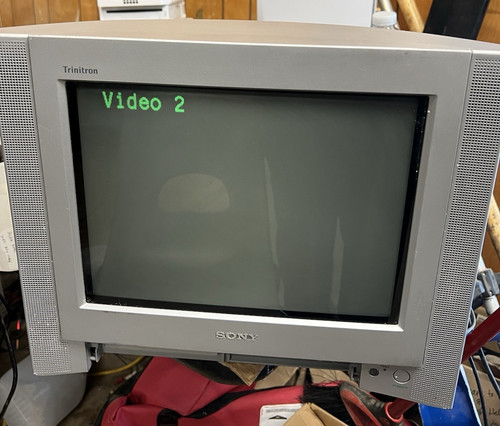 Vtg sony trinitron 13fs100 - vtg, kv-13fs100