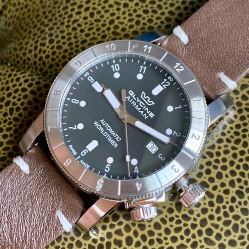 Glycine airman worldtimer - airman,