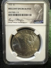 1 dollaro della pace 1922 fior
