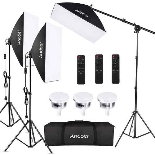 Softbox andoer fotografico set - softbox,