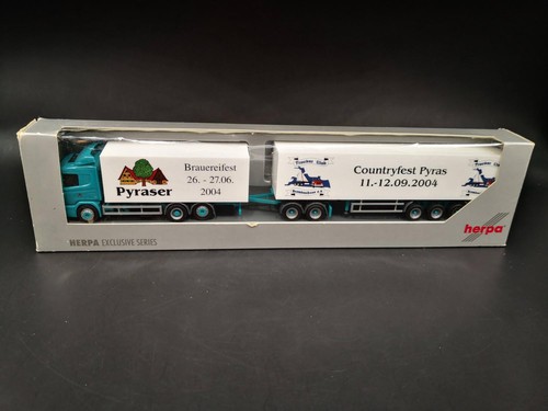 Herpa scania 124 pyraser - 124, "pyraser