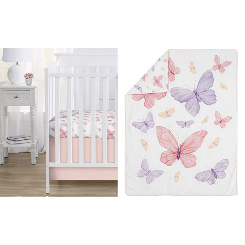 Set lenzuola culla bambina