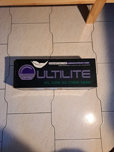 Cultilite cfl 250w agro 2100k - cfl,
