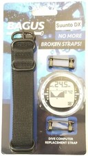 Suunto DX Cinturino Orologio Computer Subacqueo, Adattatori Acciaio Inox