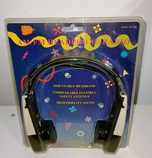 CUFFIE CUFFIA VINTAGE STREET BEAT AM FM RADIO SPORT   885 ARCHETTO REGOLABILE