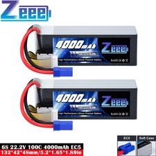 2x Zeee 6S Lipo batteria 22.2V