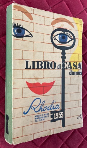 Libro casa agenda 1955 - di,