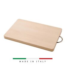 TAGLIERE IN LEGNO DI FAGGIO CON MANIGLIA IN ACCIAIO MADE IN ITALY VARIE MISURE