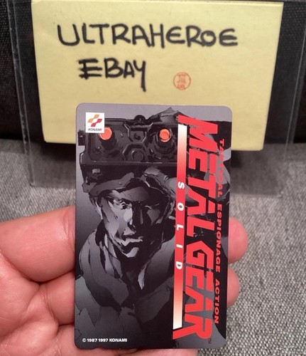 Metal gear solid phone - phone, card