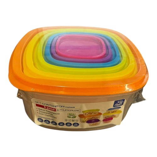 Set contenitori per alimenti - contenitori,