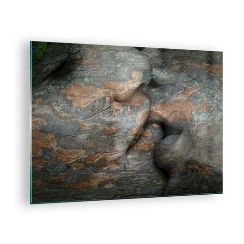 Quadro vetro 70x50cm donna - quadro, su