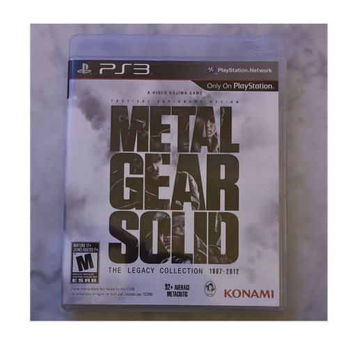 Metal gear solid the legacy - solid,