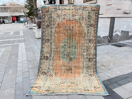 Tappeto vintage turco - , oushak