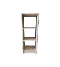 CTF Libreria Bassa Tela Rame - 3 Ripiani 40x28x106 cm