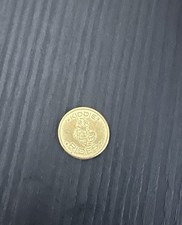 Moneta Coin Dedem Tecnotron Kiddie Rides Vintage Rara